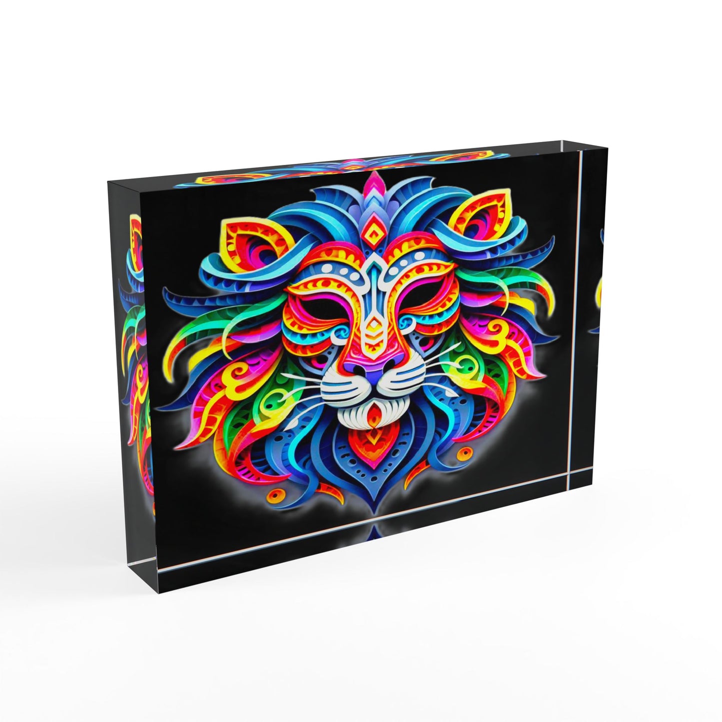 Leo Mask, Photo Block (Black)