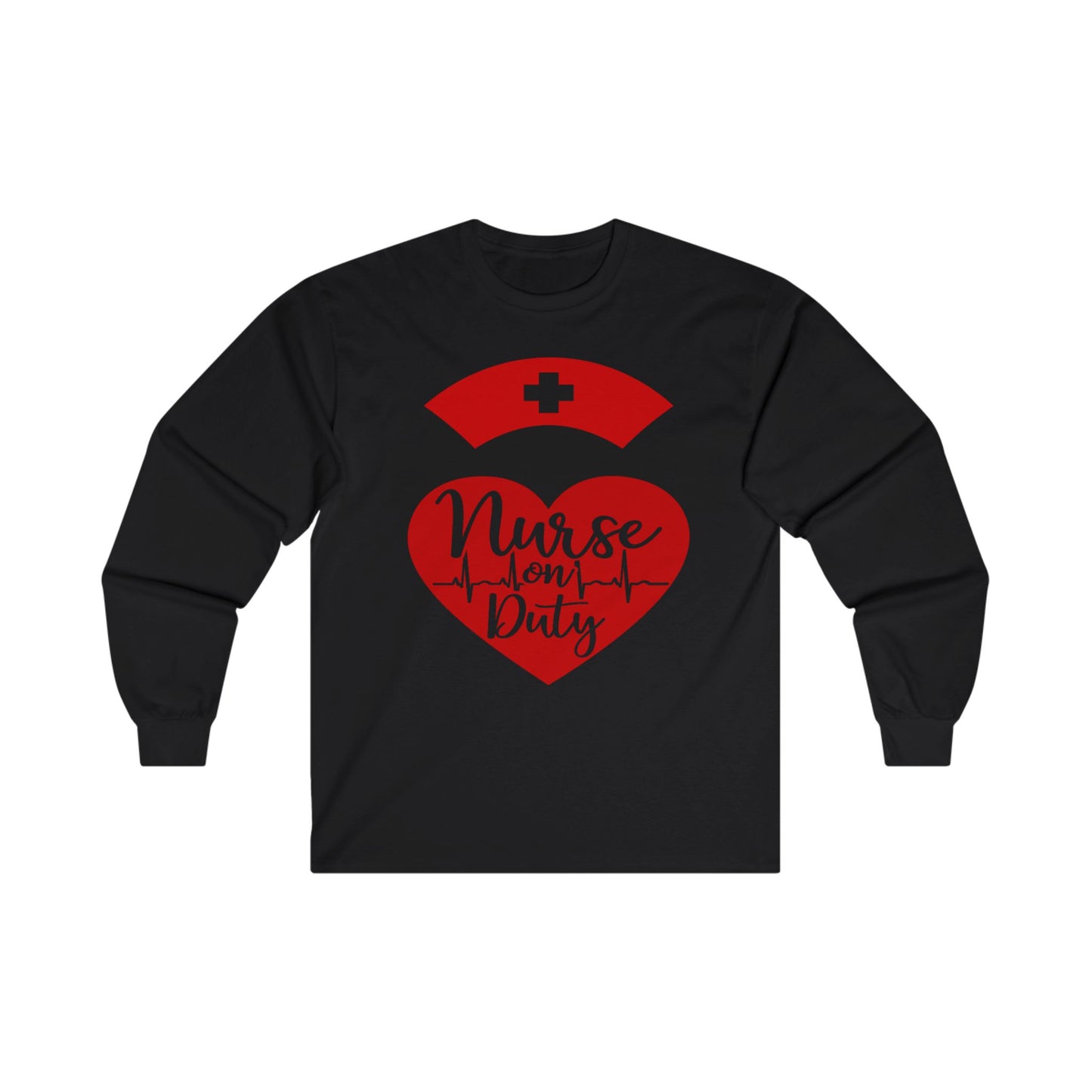 Nurse on Duty, Unisex Ultra Cotton Long Sleeve Tee