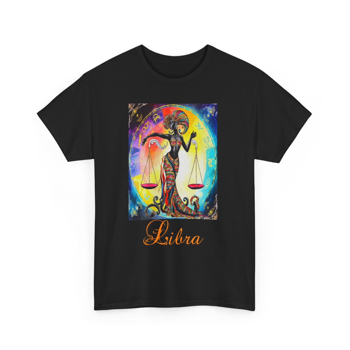 Libra, Unisex Heavy Cotton Tee