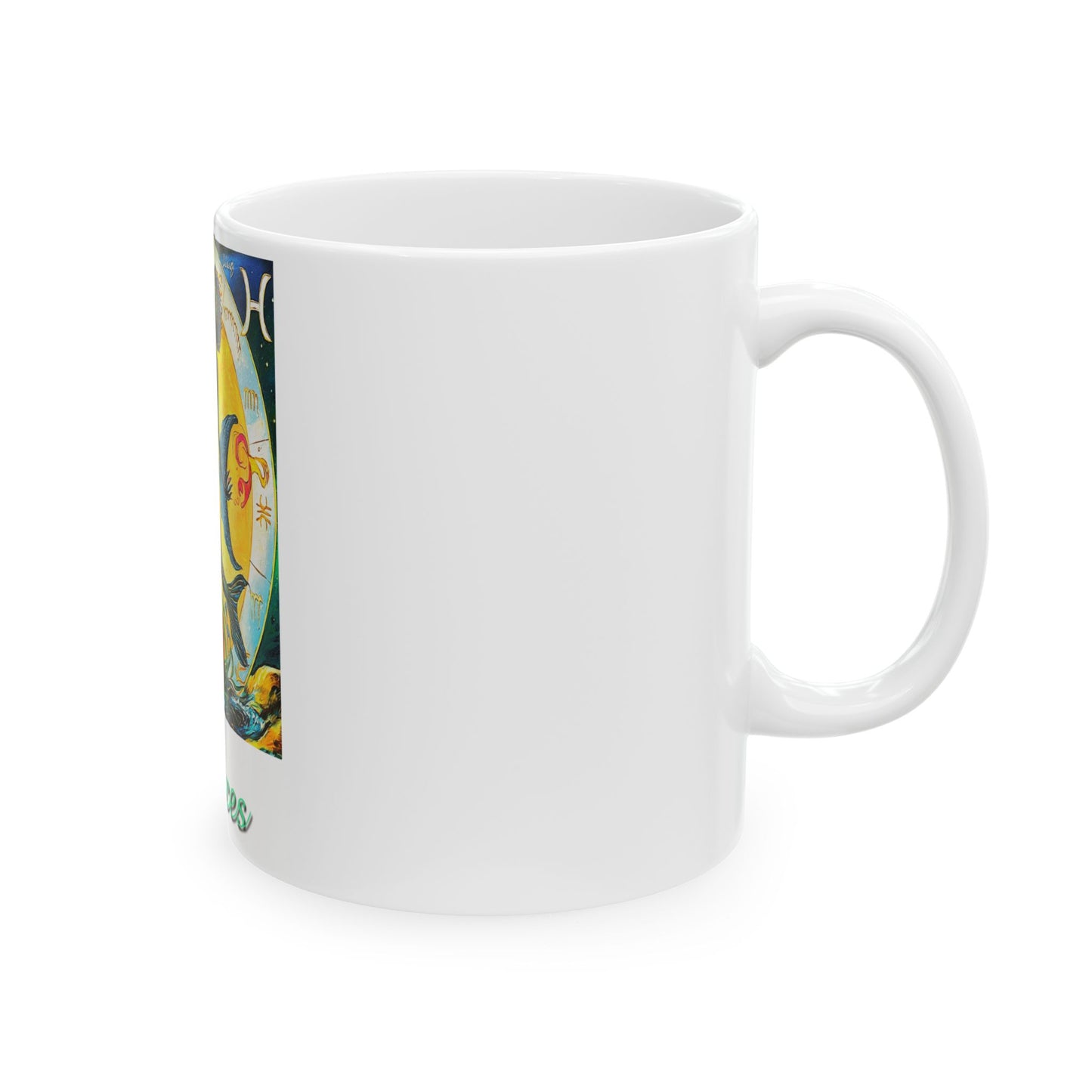 Pisces, Ceramic Mug, (11oz, 15oz)