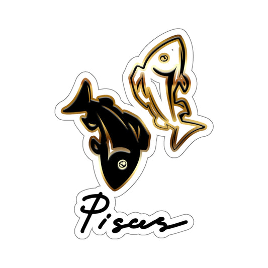 Pisces Fish, Kiss-Cut Stickers