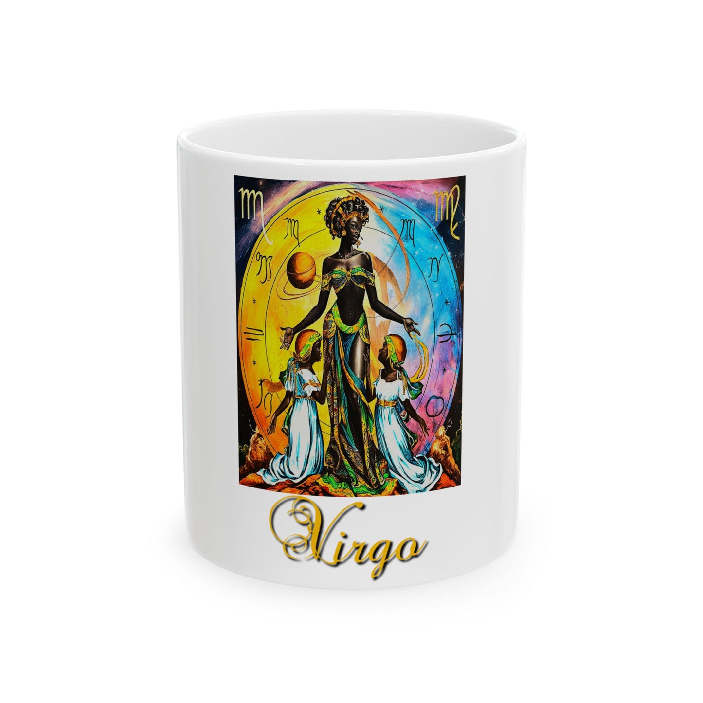 Virgo Ceramic Mug, (11oz, 15oz)