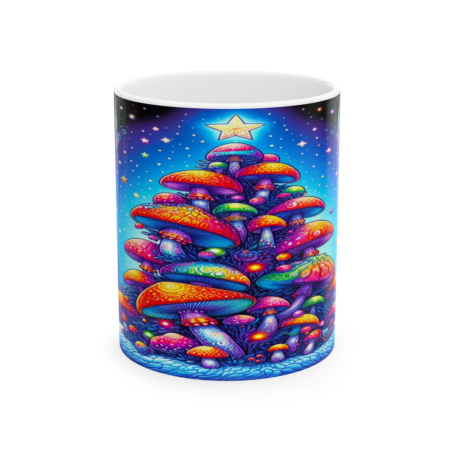 Cosmic Christmas I, Ceramic Mug, (11oz, 15oz)