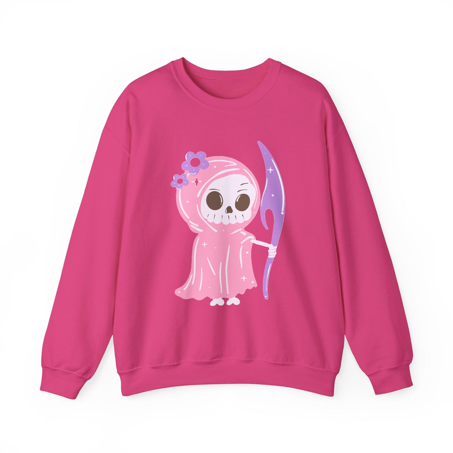 Pink Reaper, Unisex Heavy Blend™ Crewneck Sweatshirt