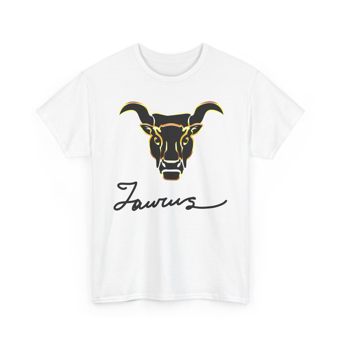 Taurus Bull, Unisex Heavy Cotton Tee