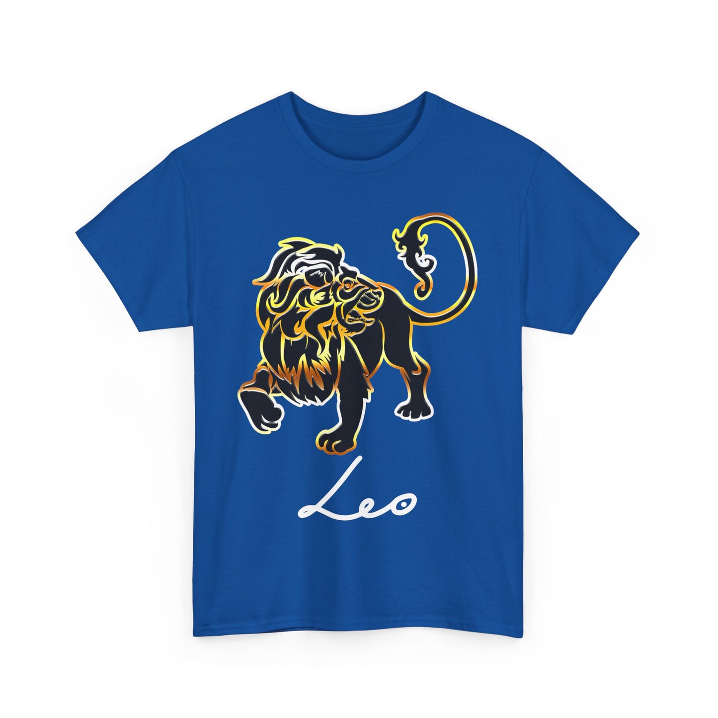 Leo Lion, Unisex Heavy Cotton Tee