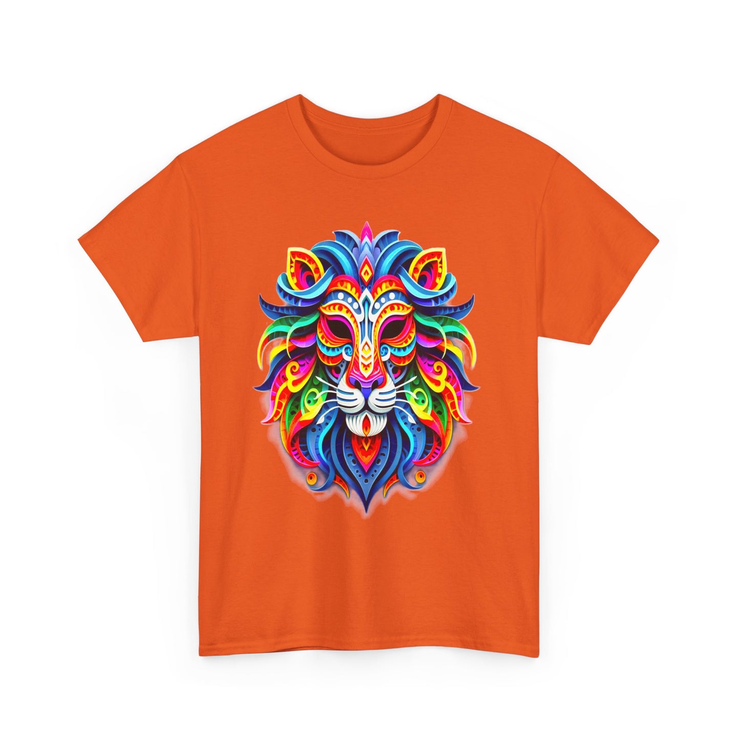 Leo Mask, Unisex Heavy Cotton Tee