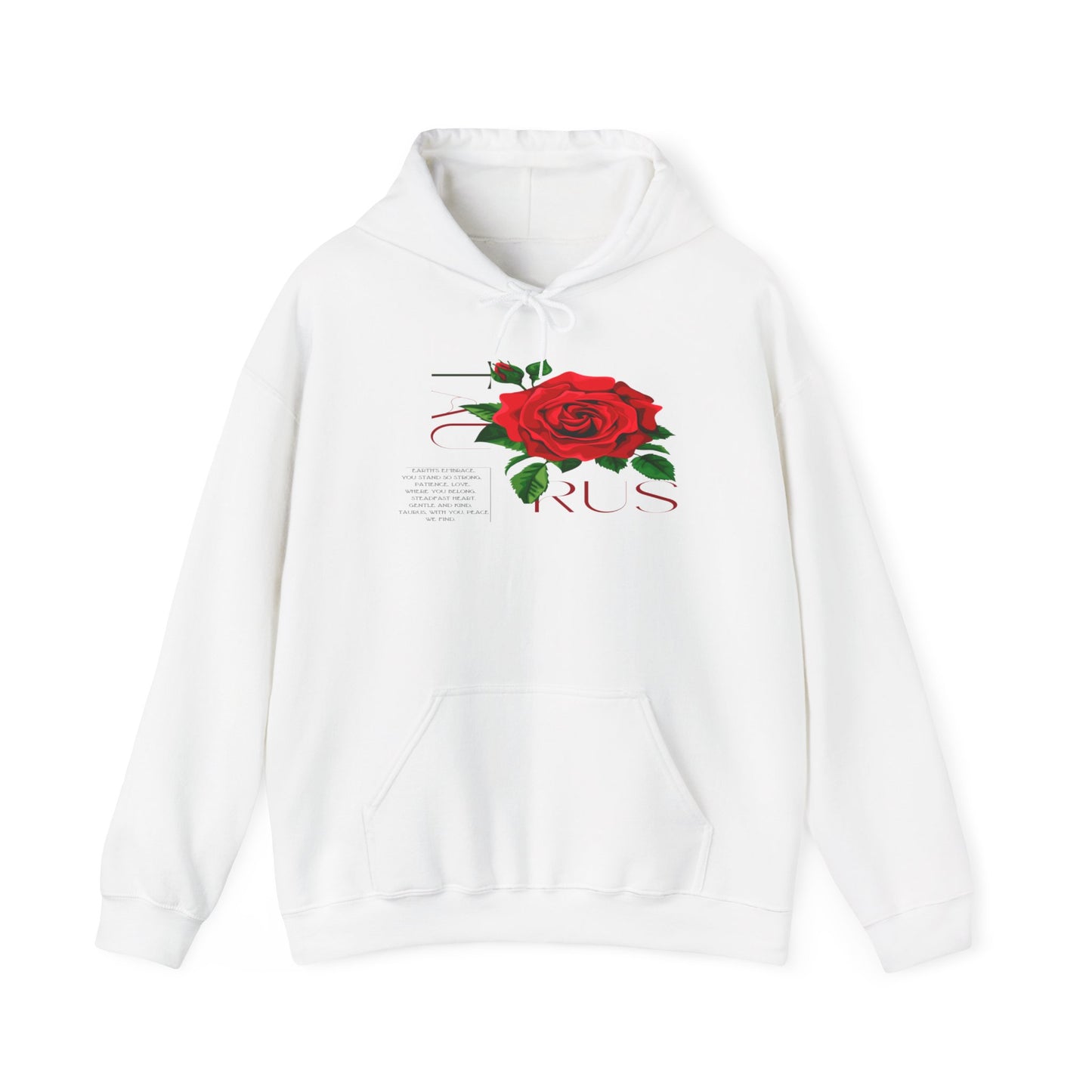 Taurus Rose, Unisex Heavy Blend™ Hooded Sweatshirt