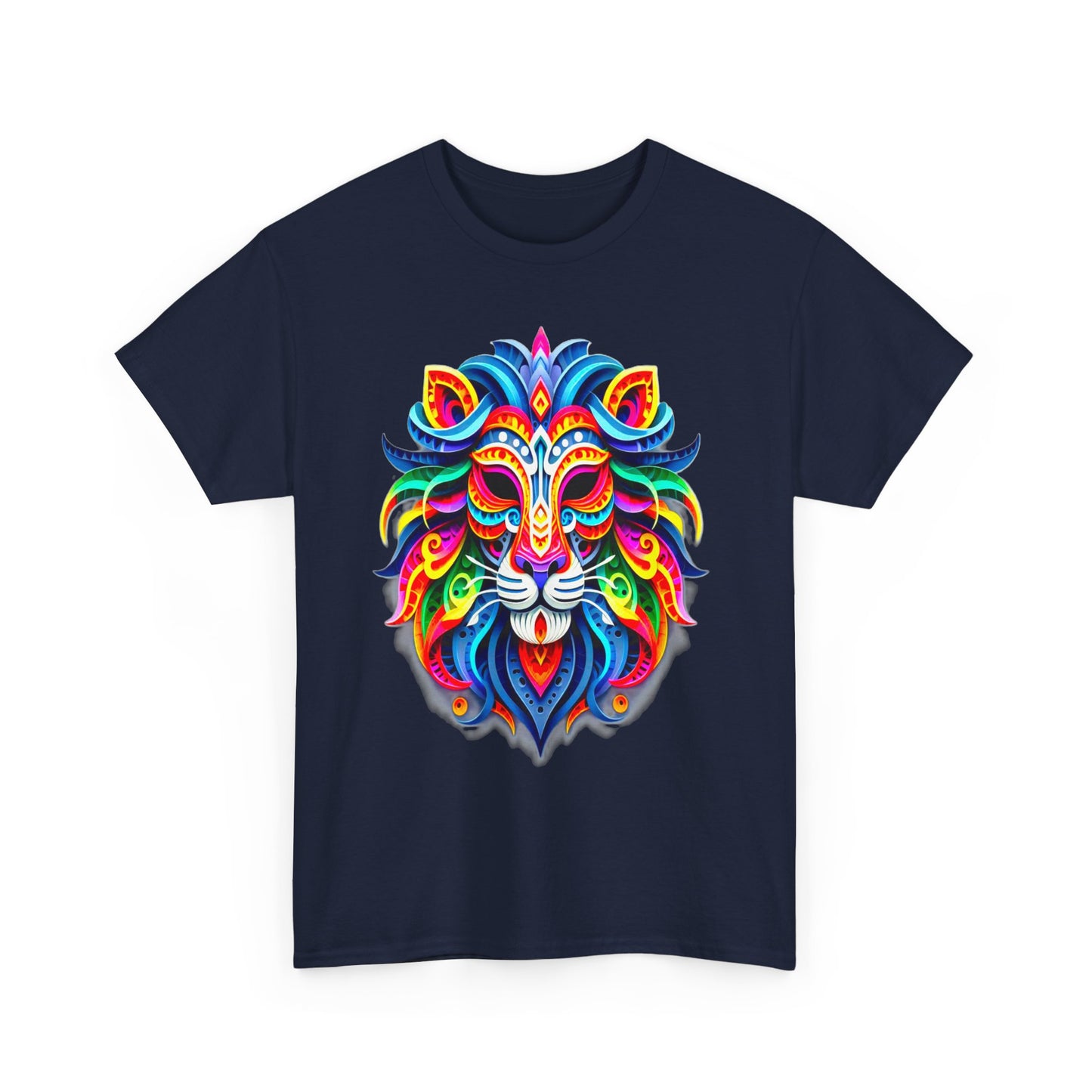 Leo Mask, Unisex Heavy Cotton Tee