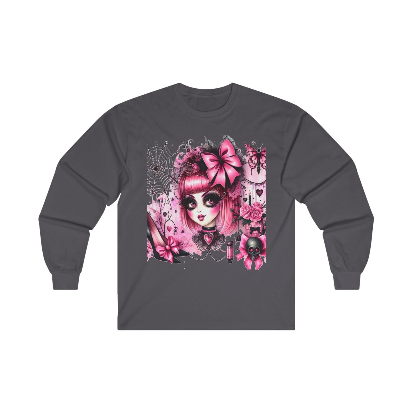 Coquette Halloween IV, Unisex Ultra Cotton Long Sleeve Tee