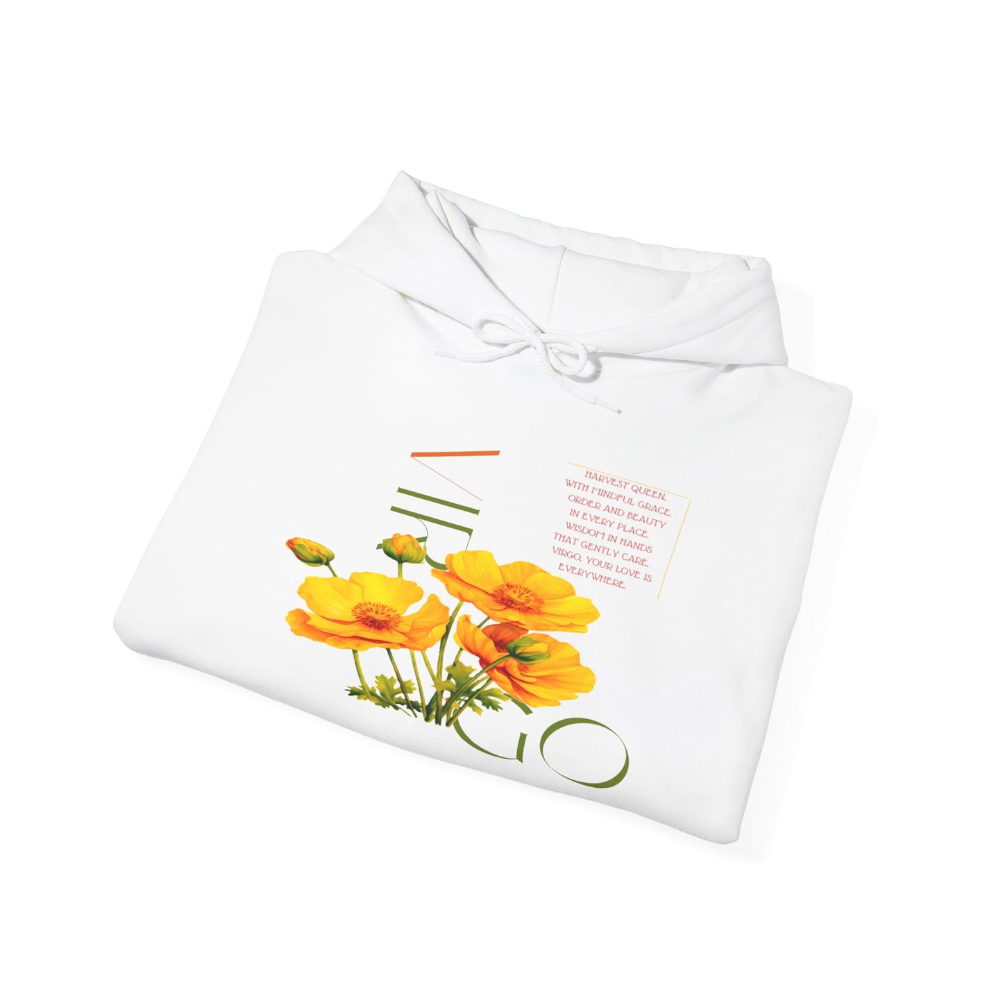 Virgo Buttercups, Unisex Heavy Blend™ Hooded Sweatshirt