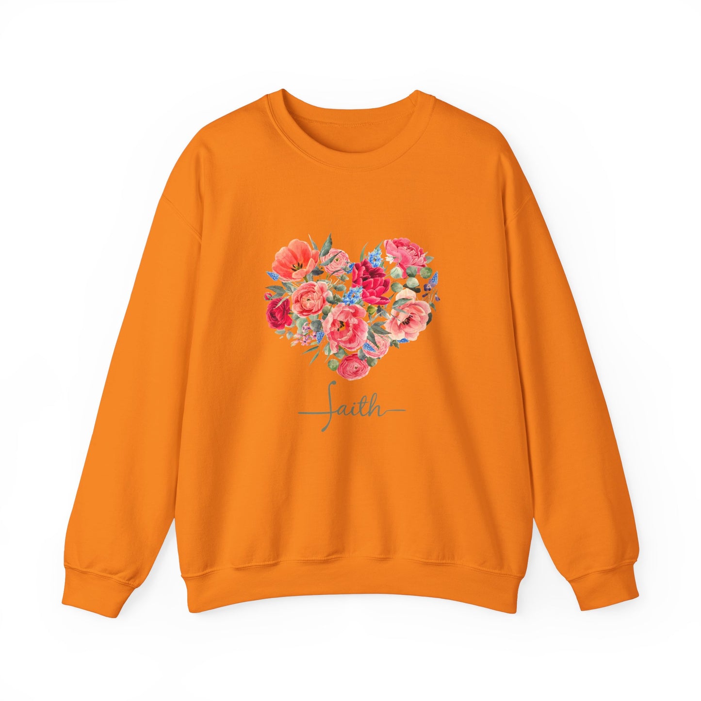 Faith Garden, Unisex Heavy Blend™ Crewneck Sweatshirt