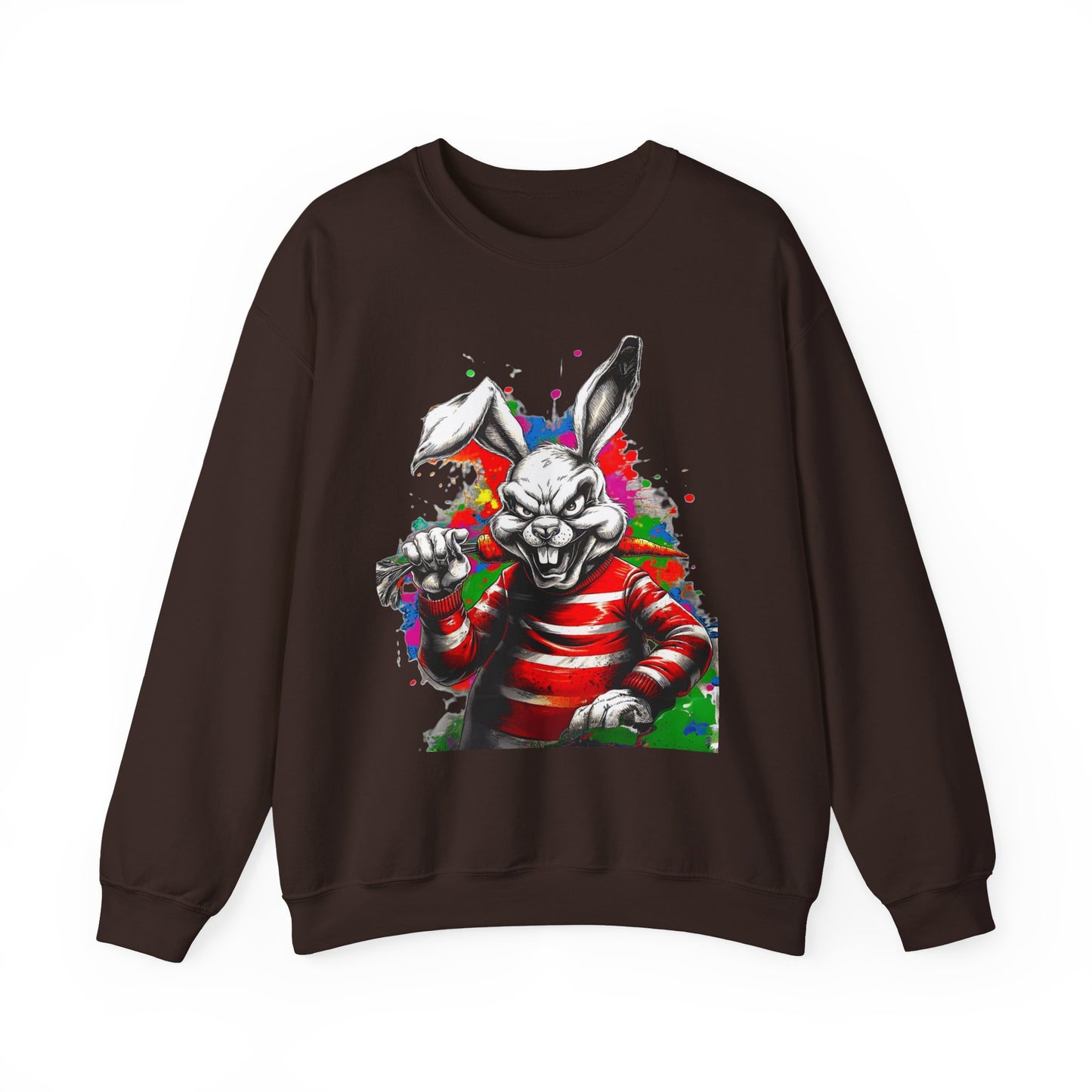 Vegan Bunny, Unisex Heavy Blend™ Crewneck Sweatshirt