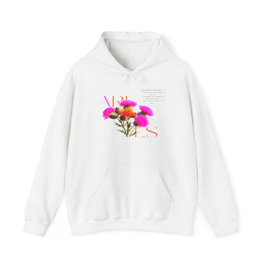 Aries Thistle, Unisex Heavy Blend™ Hooded Sweatshirt