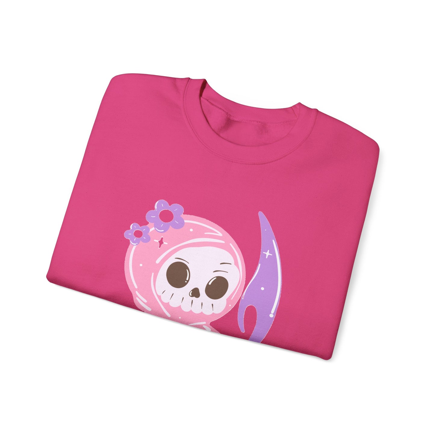 Pink Reaper, Unisex Heavy Blend™ Crewneck Sweatshirt