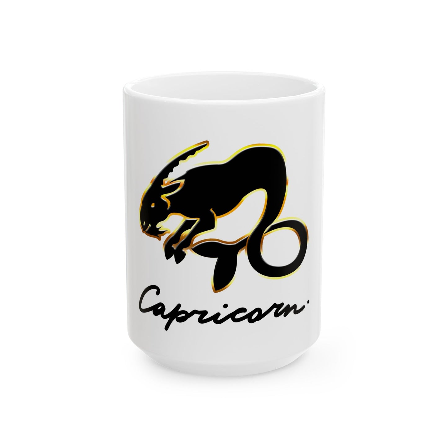 Capricorn Goat Ceramic Mug, (11oz, 15oz)