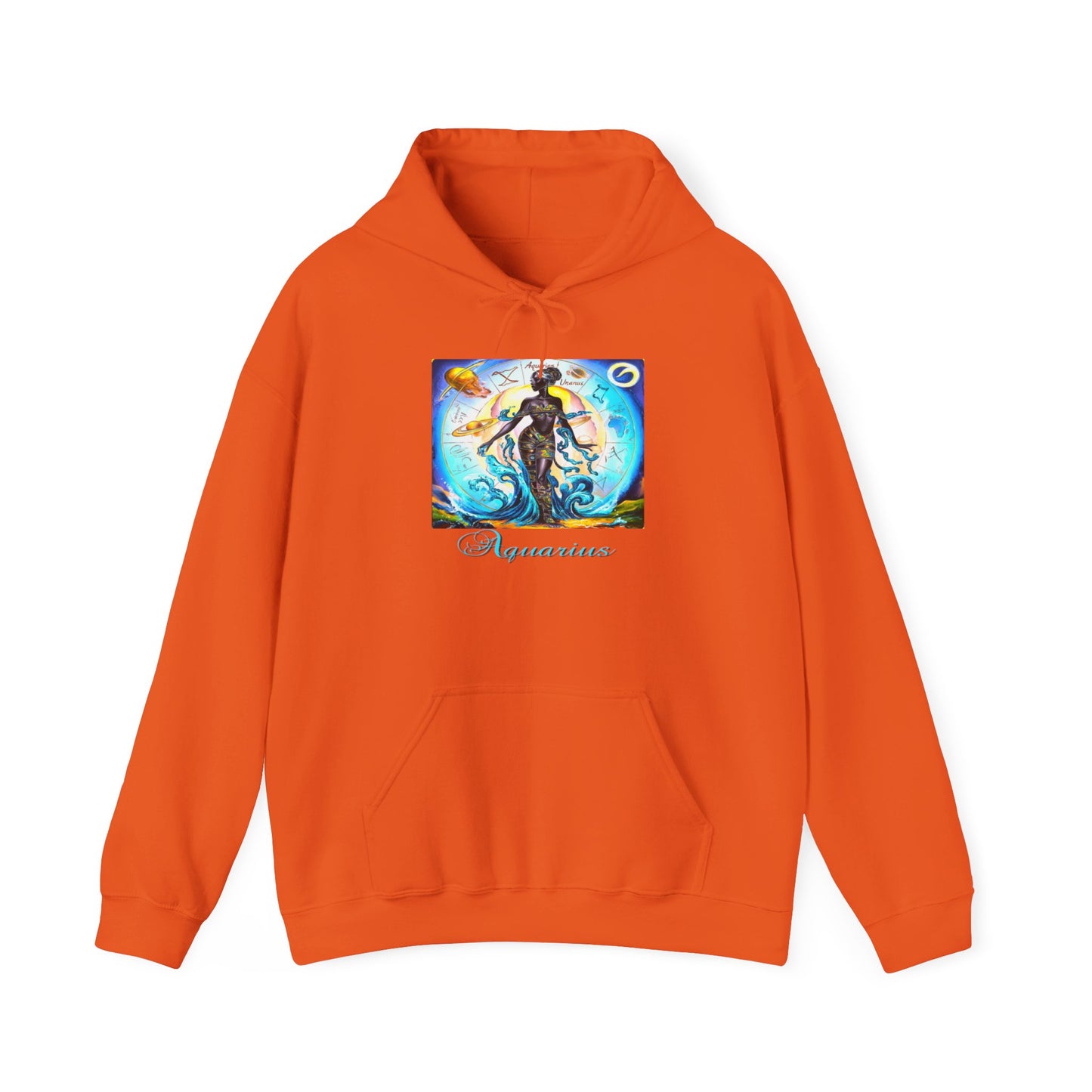 Aquarius, Unisex Heavy Blend™ Hooded Sweatshirt