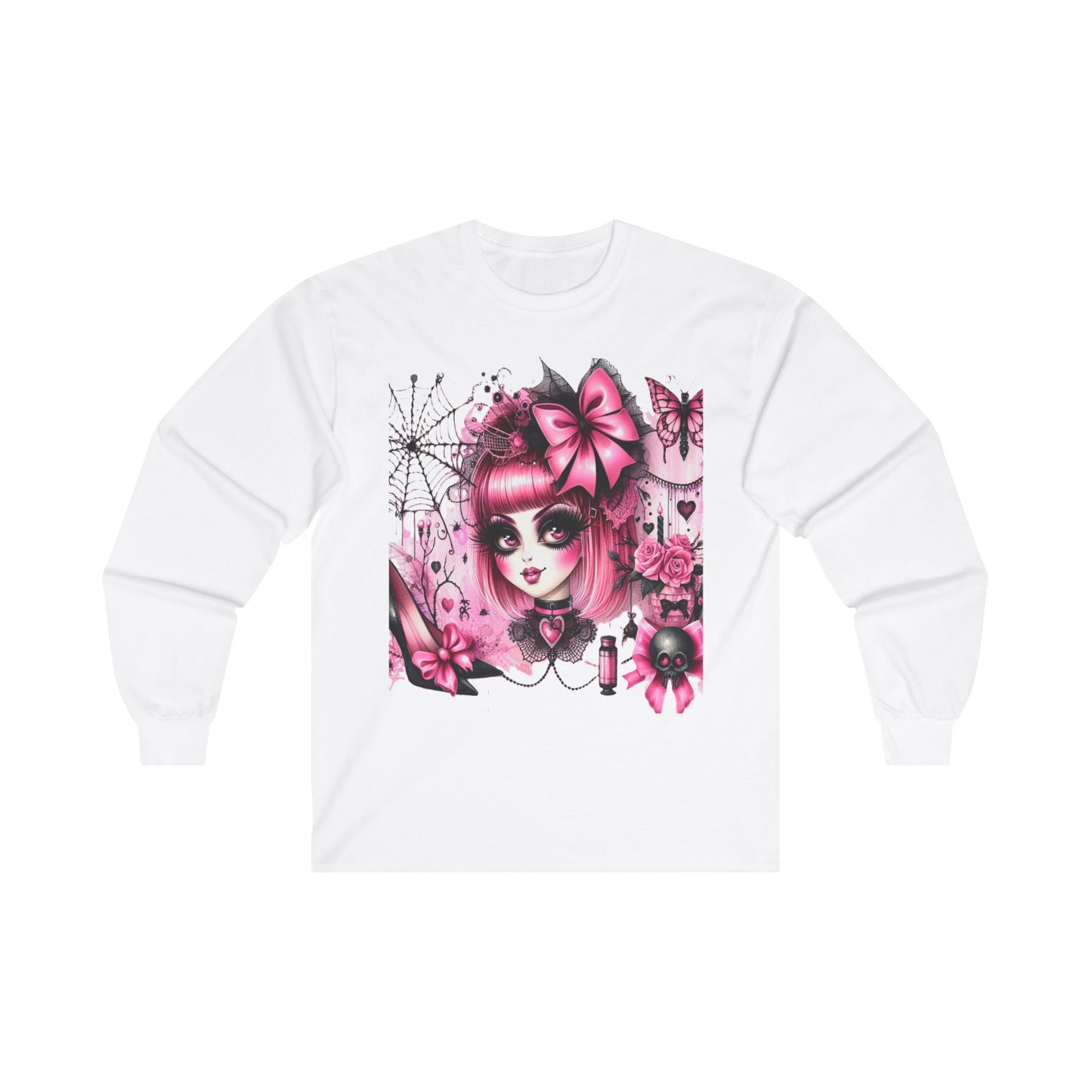 Coquette Halloween IV, Unisex Ultra Cotton Long Sleeve Tee