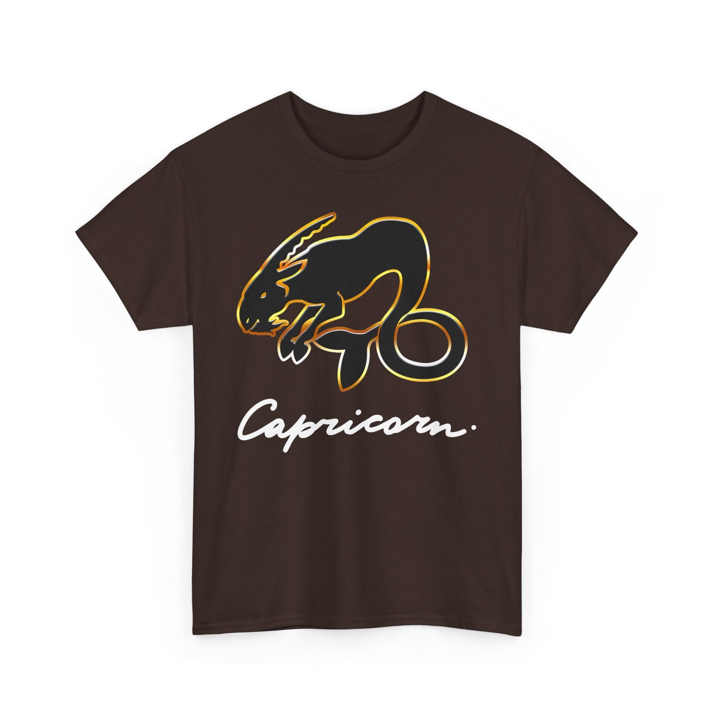 Capricorn Goat, Unisex Heavy Cotton Tee