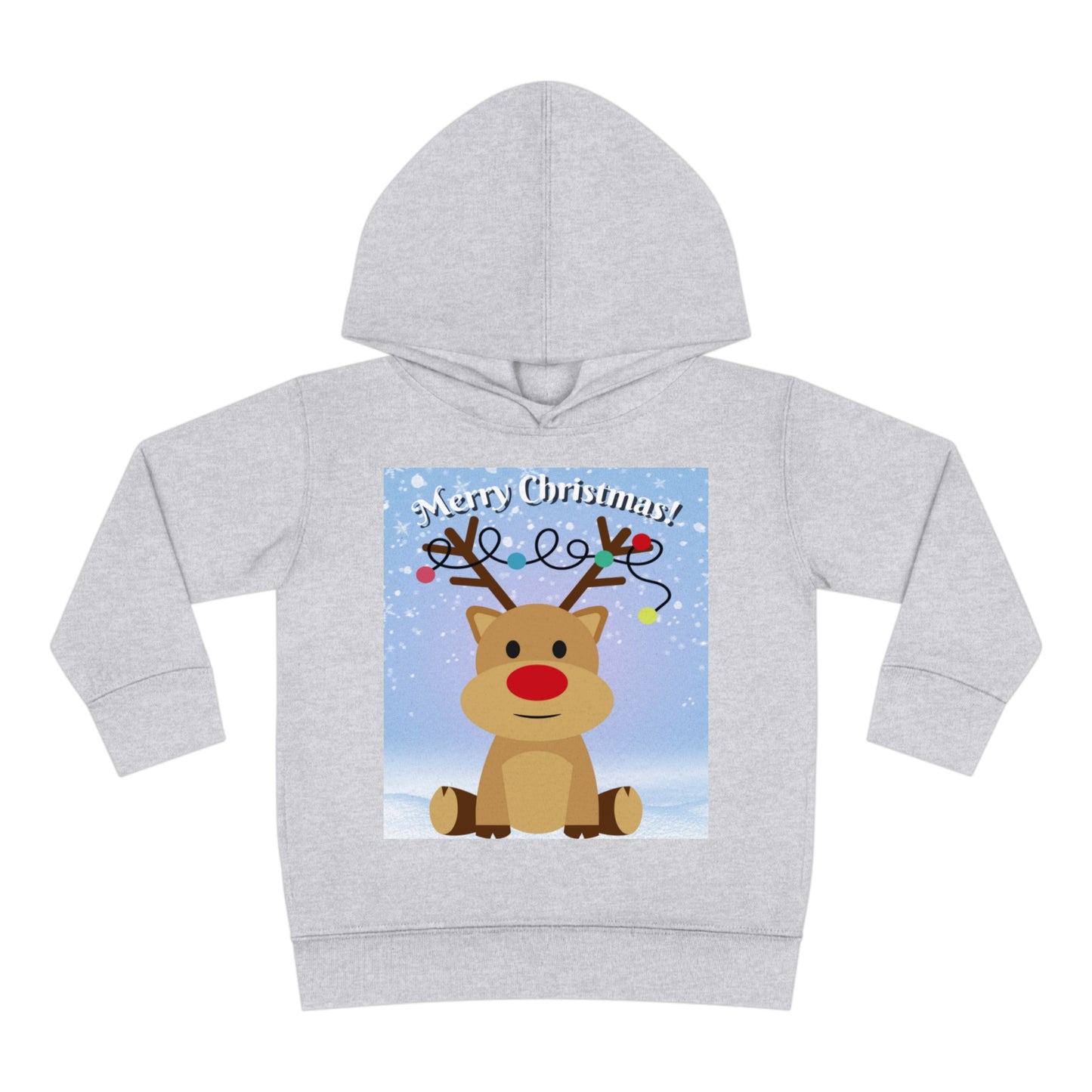 Merry Christmas! Toddler Pullover Fleece Hoodie