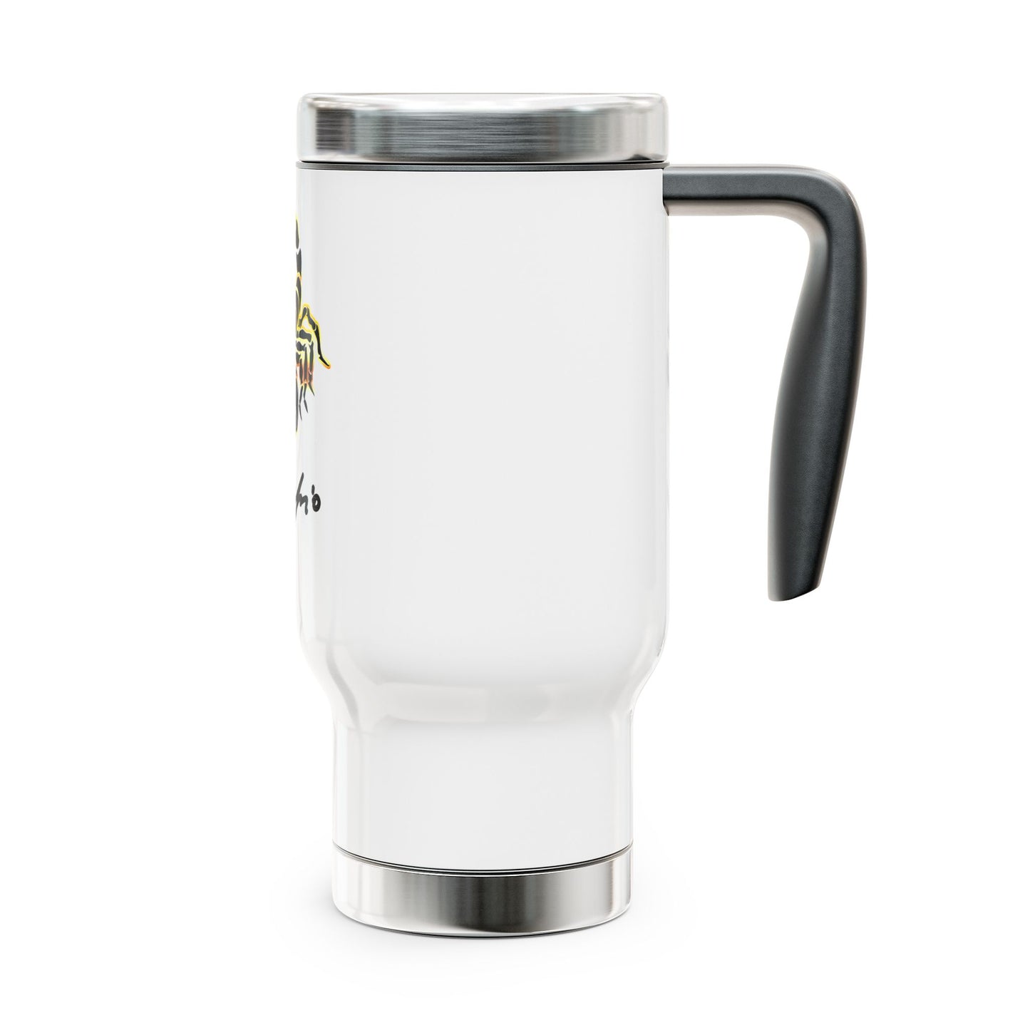 Scorpio Scorpion, Stainless Steel Travel Mug with Handle, 14oz