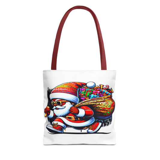 Santa Bro, White Tote Bag - 3 Sizes