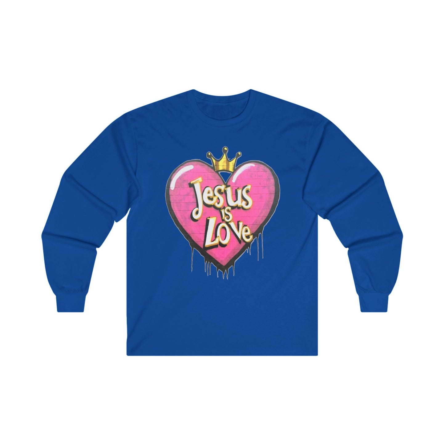 Jesus is Love, Unisex Ultra Cotton Long Sleeve Tee