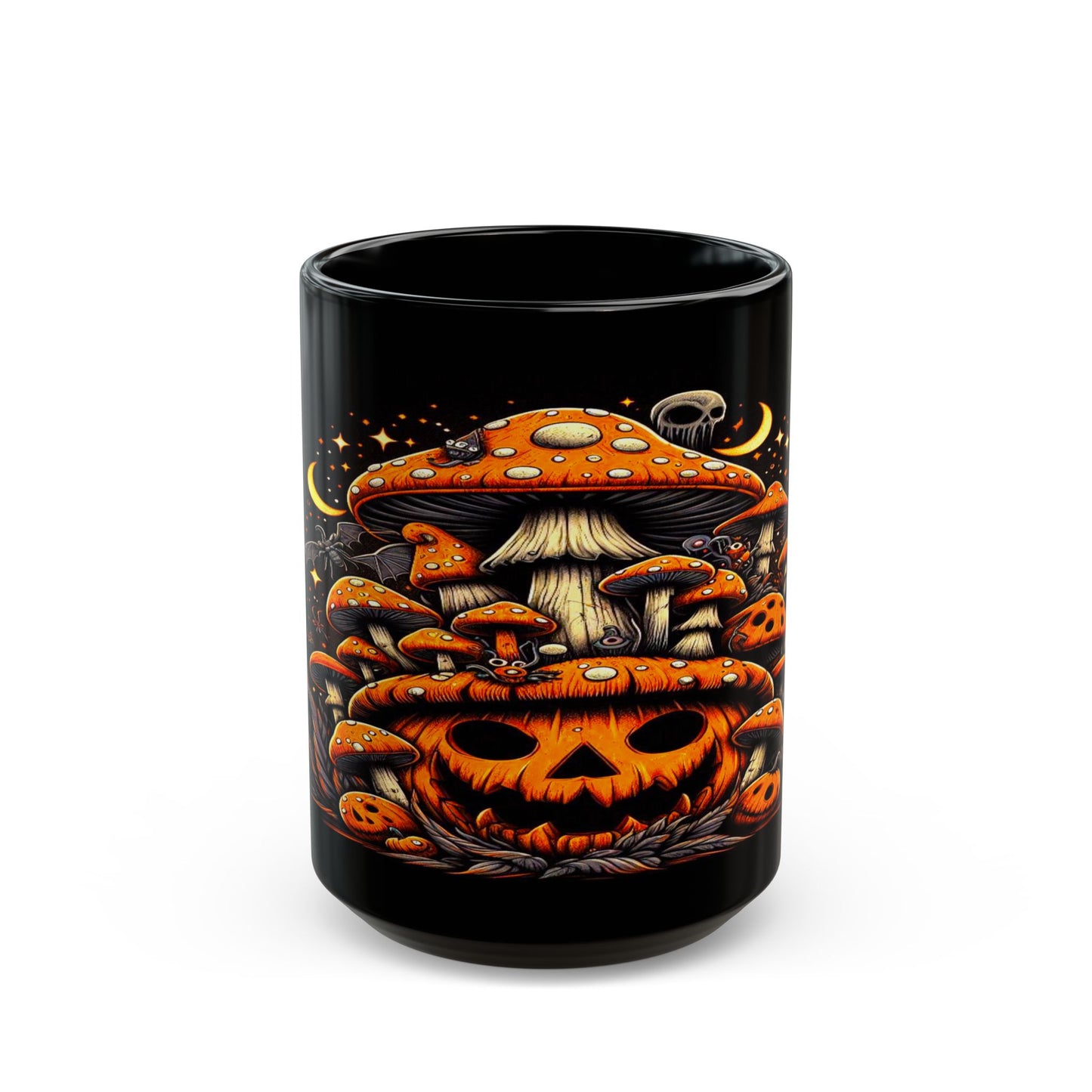 Cosmic Halloween I, Black Mug (11oz, 15oz)