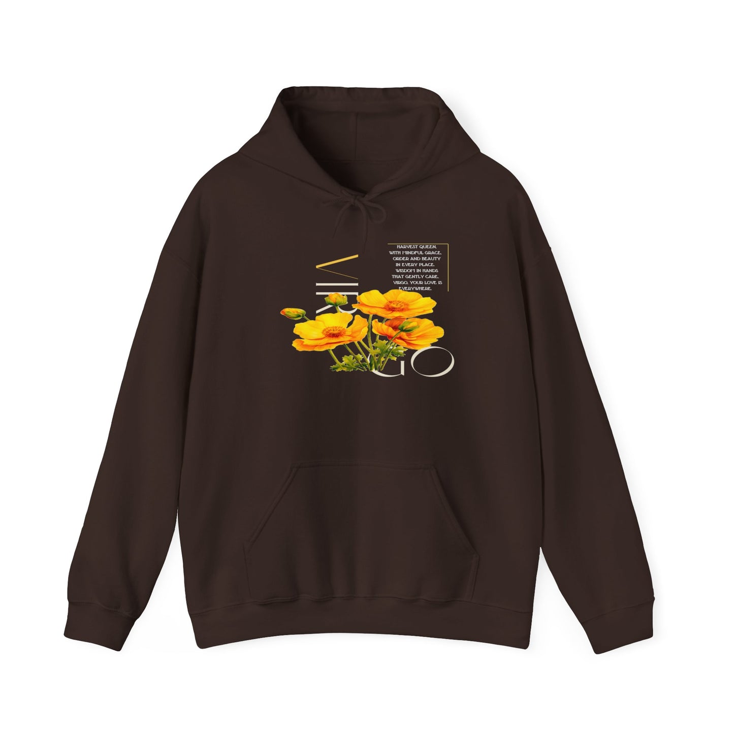 Virgo Buttercups, Unisex Heavy Blend™ Hooded Sweatshirt