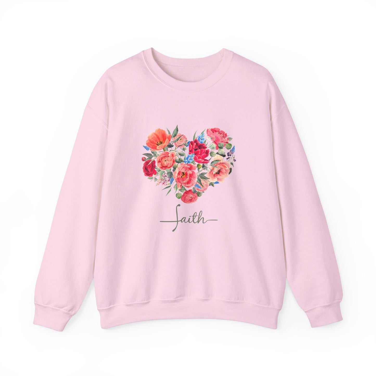 Faith Garden, Unisex Heavy Blend™ Crewneck Sweatshirt