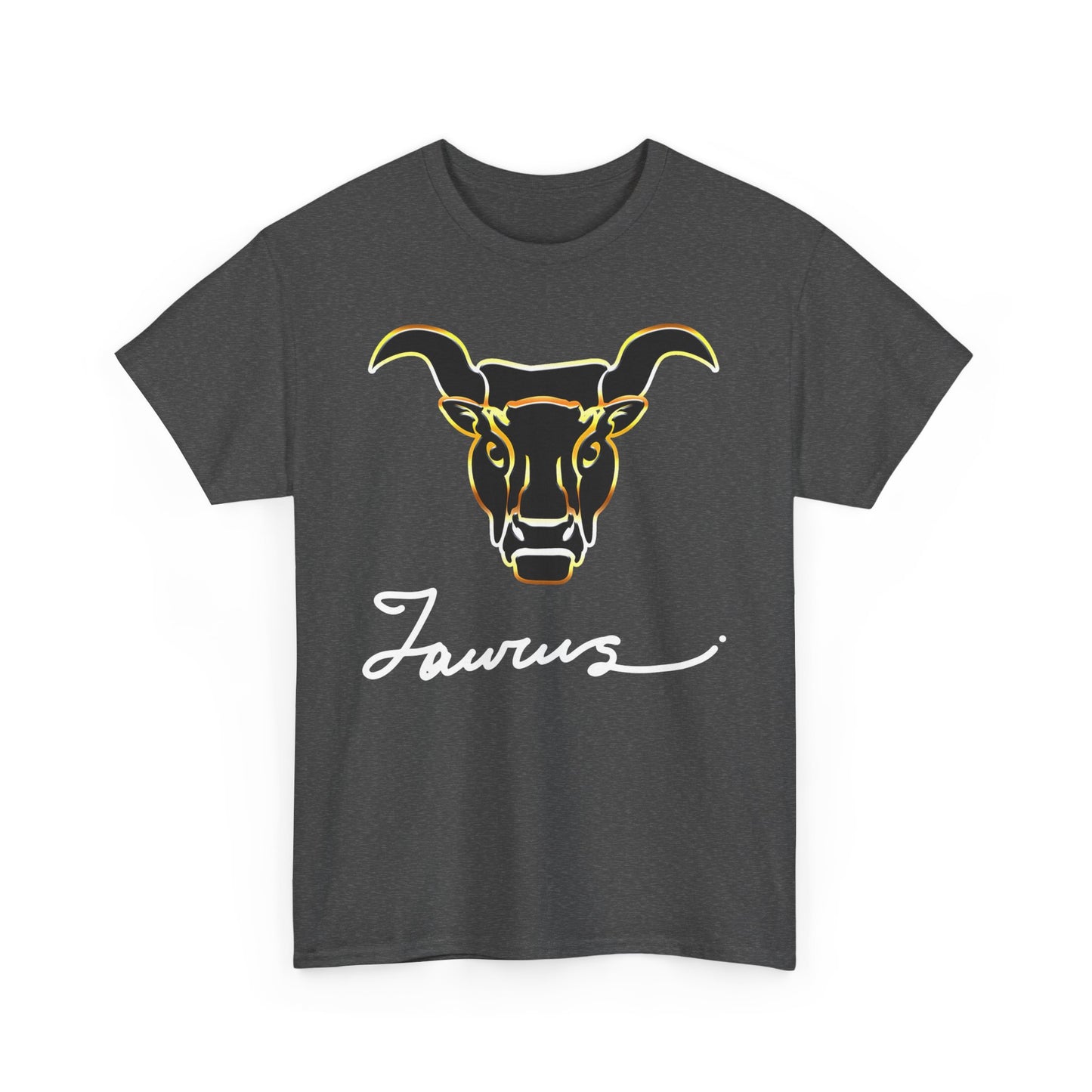 Taurus Bull, Unisex Heavy Cotton Tee