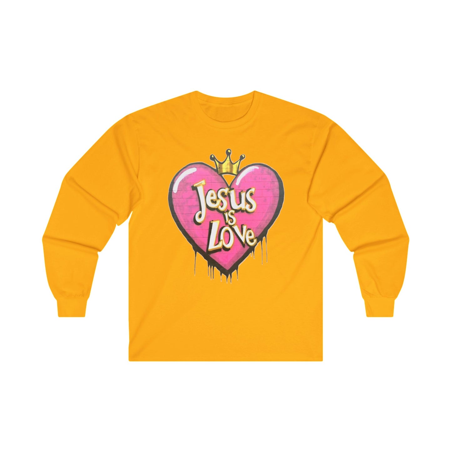 Jesus is Love, Unisex Ultra Cotton Long Sleeve Tee