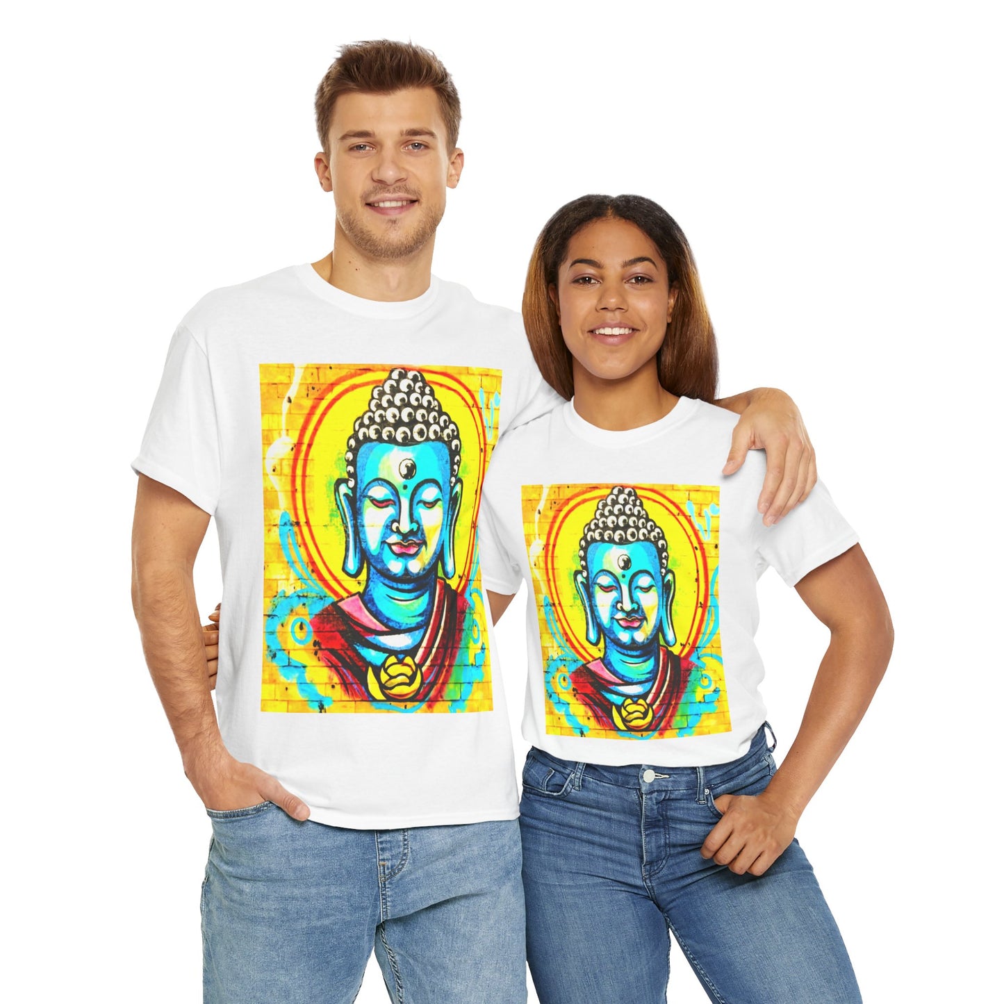 Buddha, Unisex Heavy Cotton Tee