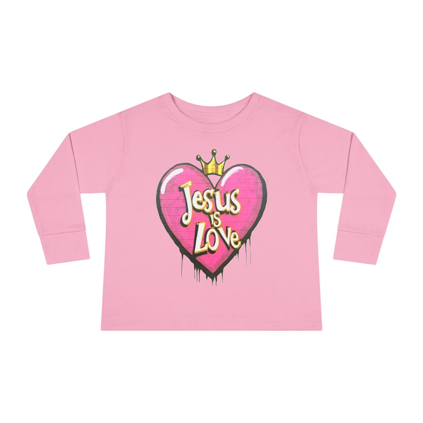 Jesus is Love, Toddler Long Sleeve Tee