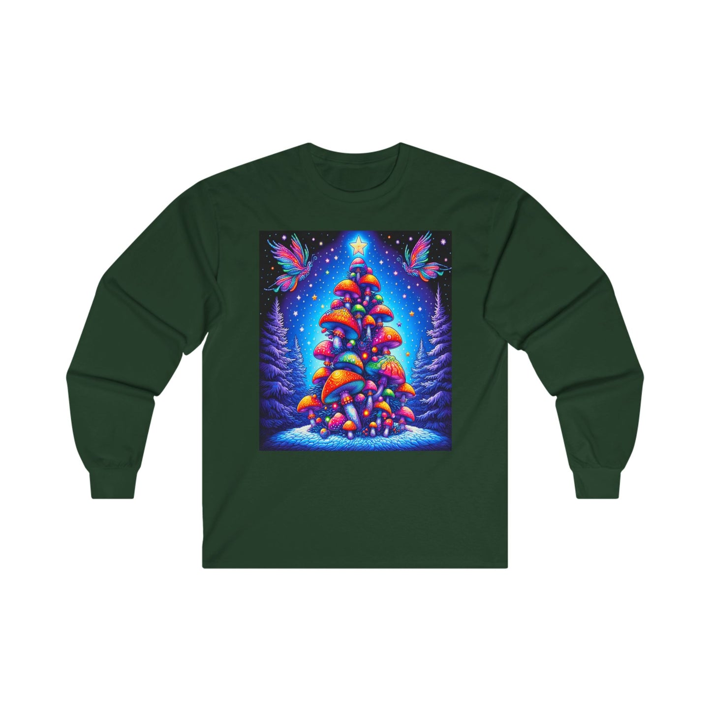 Cosmic Christmas I, Unisex Ultra Cotton Long Sleeve Tee