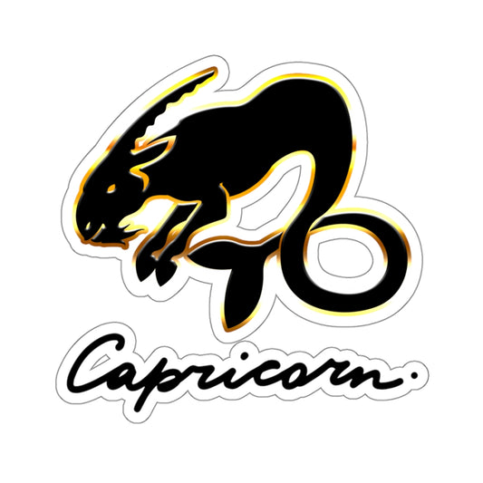 Capricorn Goat, Kiss-Cut Stickers