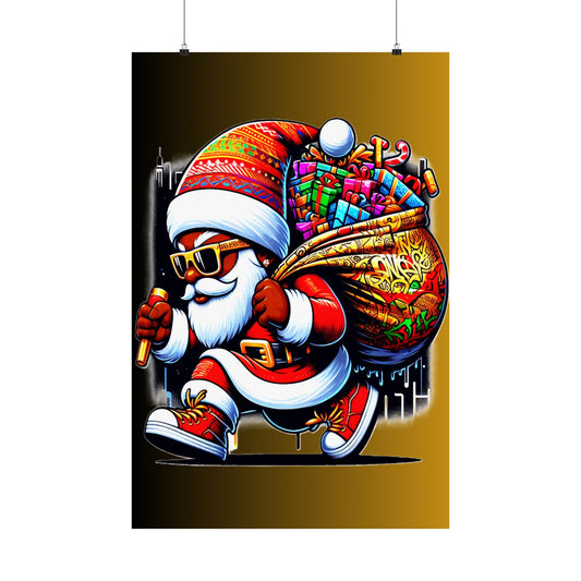 Santa Bro, Matte Vertical Posters