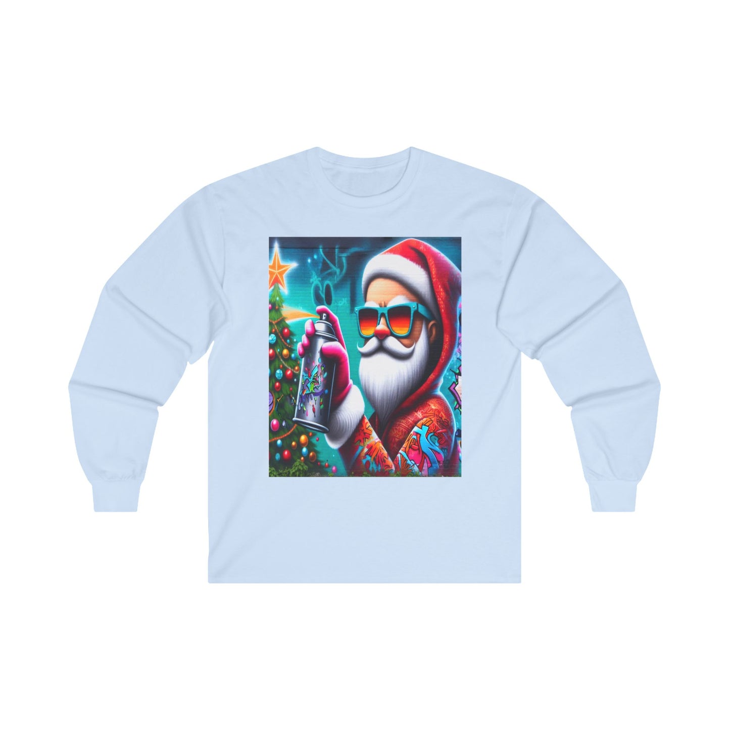 Graffiti Santa I, Unisex Ultra Cotton Long Sleeve Tee