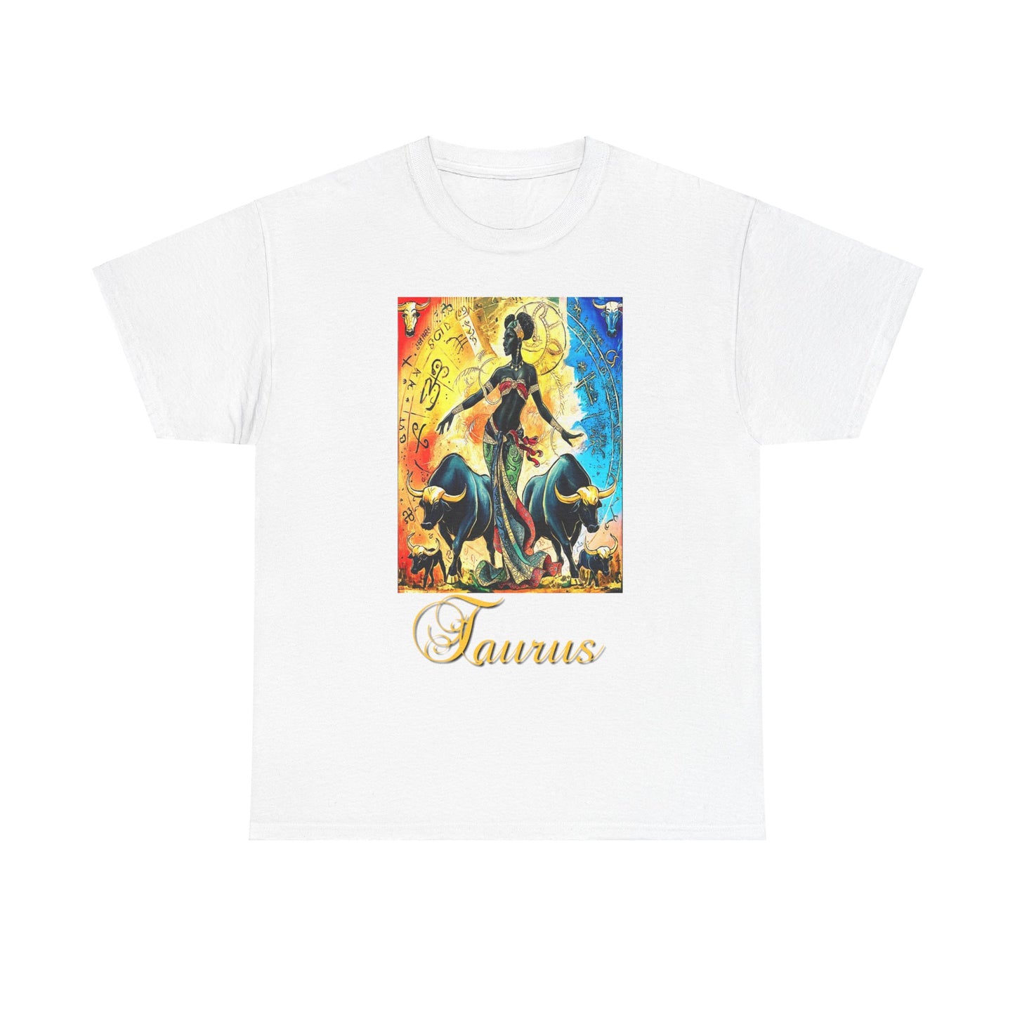 Taurus, Unisex Heavy Cotton Tee