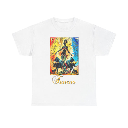 Taurus, Unisex Heavy Cotton Tee