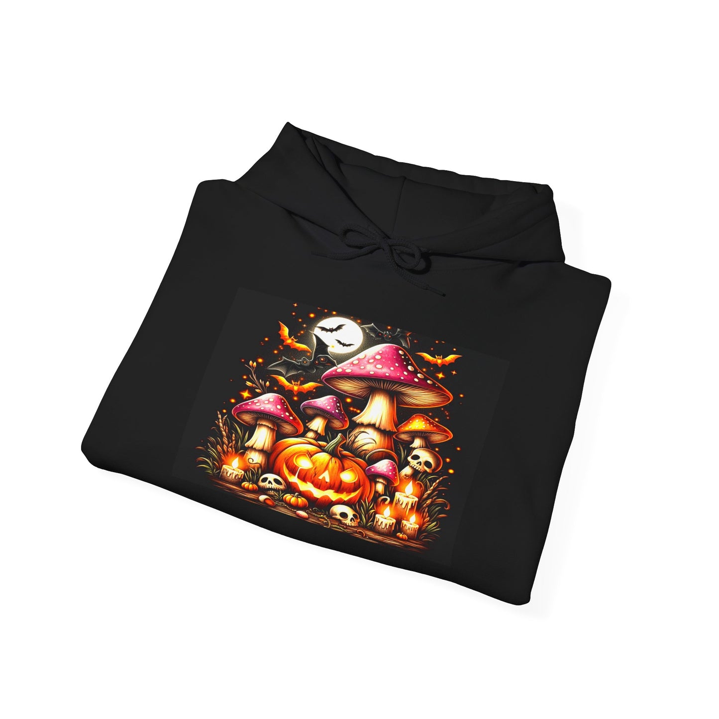 Halloween Mushrooms II, Unisex Heavy Blend™ Hooded Sweatshirt