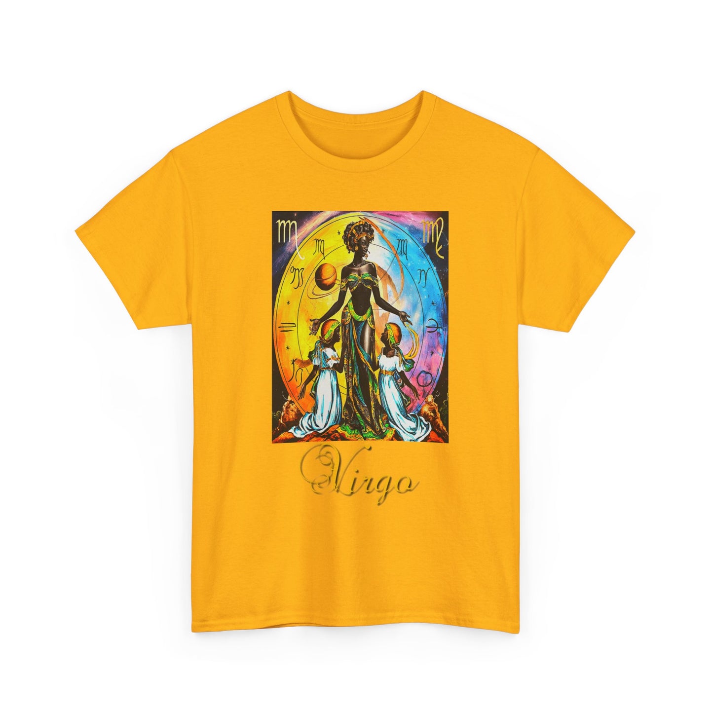 Virgo, Unisex Heavy Cotton Tee