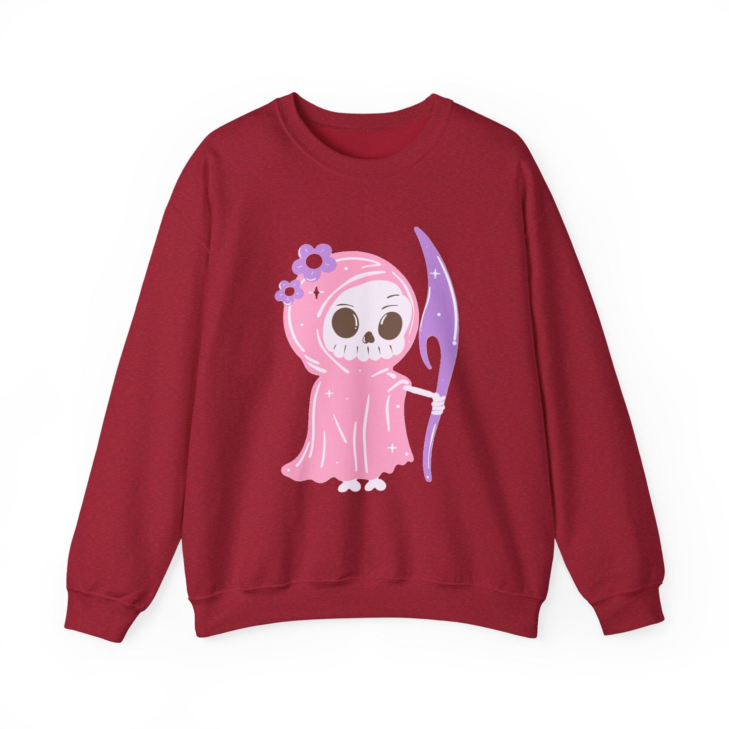 Pink Reaper, Unisex Heavy Blend™ Crewneck Sweatshirt