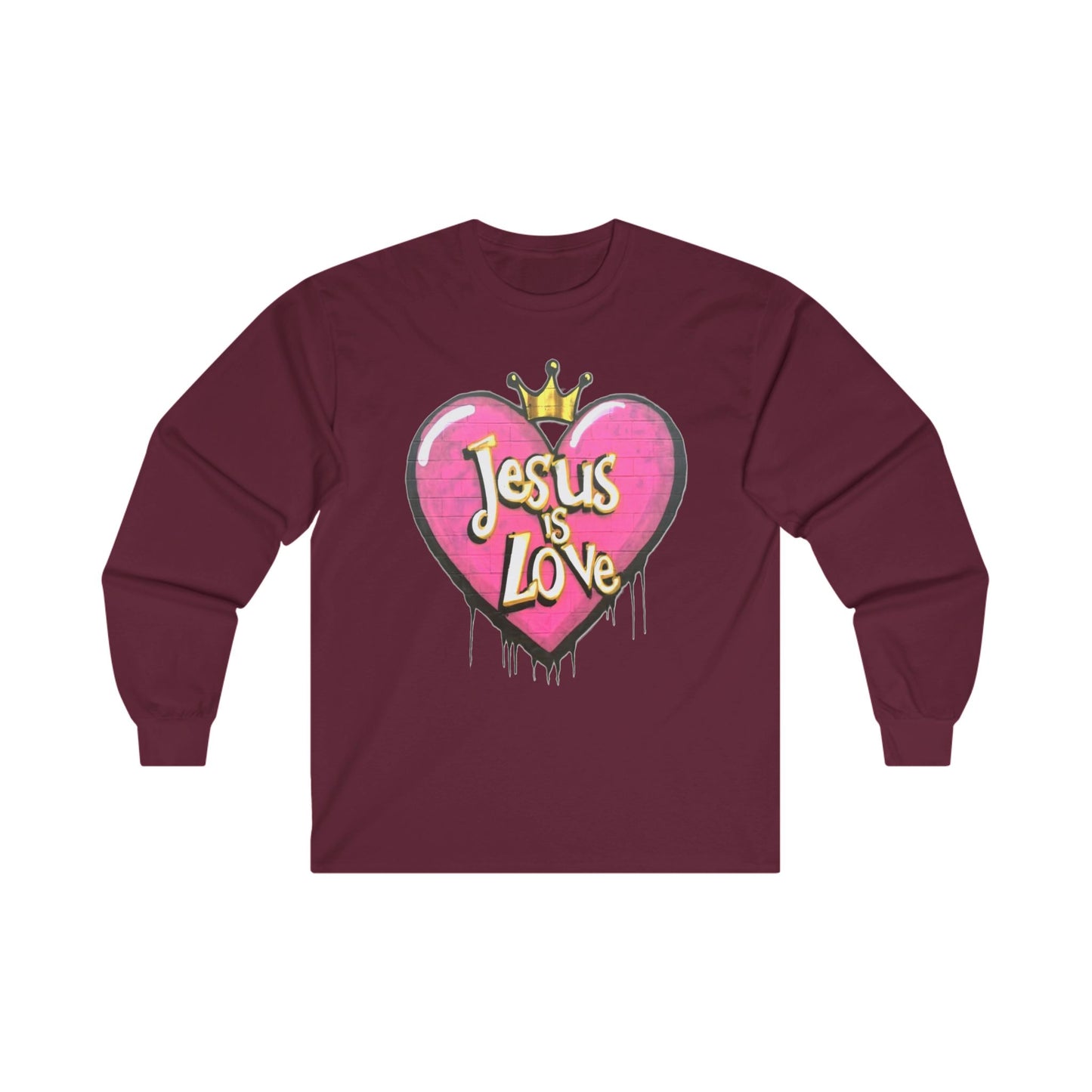 Jesus is Love, Unisex Ultra Cotton Long Sleeve Tee