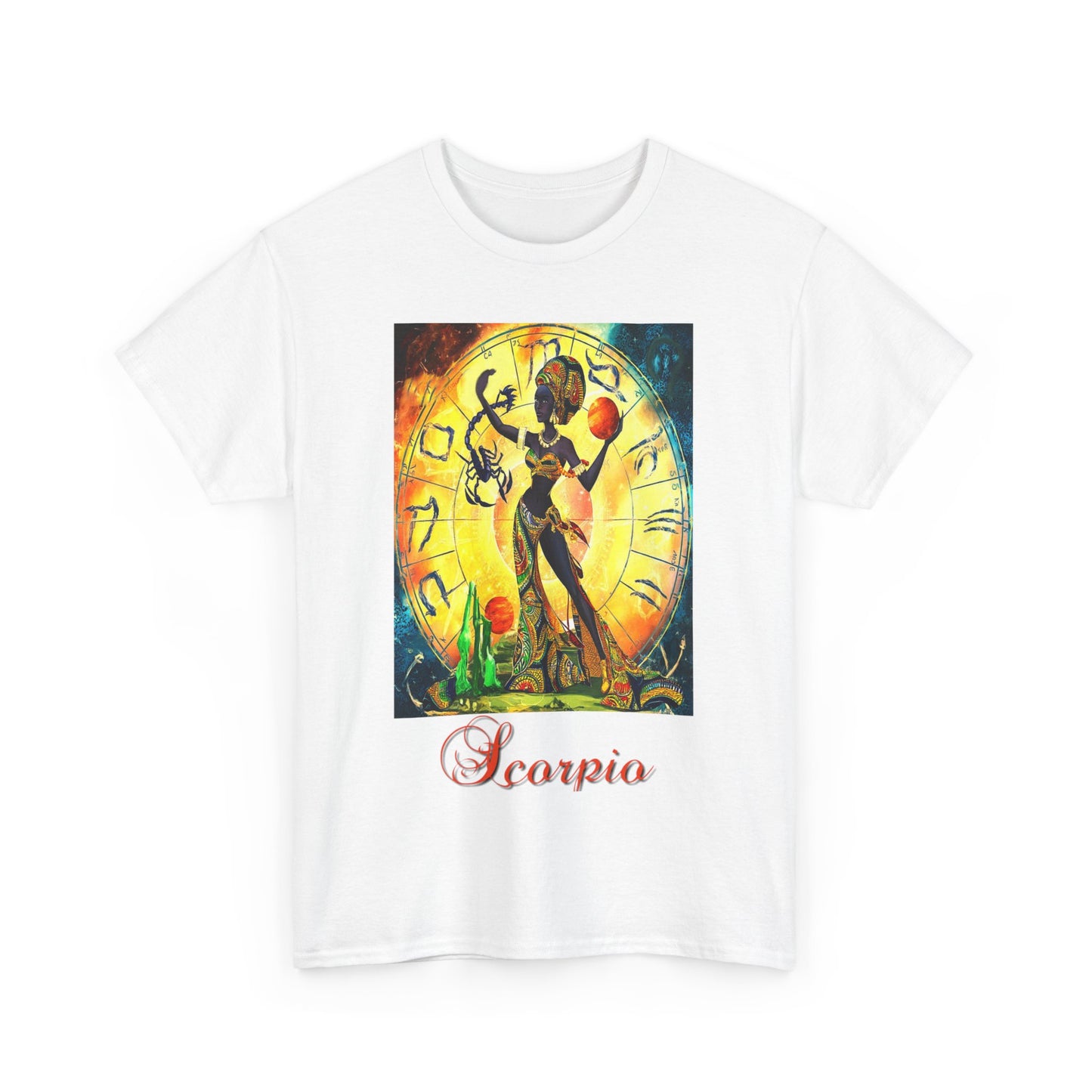 Scorpio, Unisex Heavy Cotton Tee