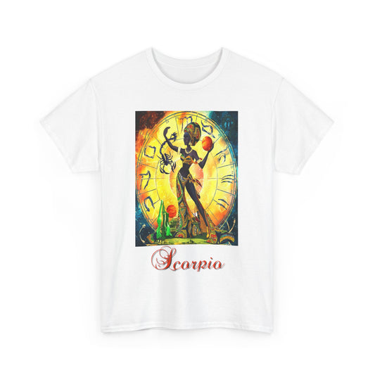 Scorpio, Unisex Heavy Cotton Tee