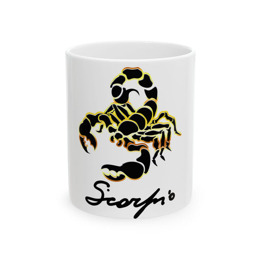 Scorpio Scoripion, Ceramic Mug, (11oz, 15oz)