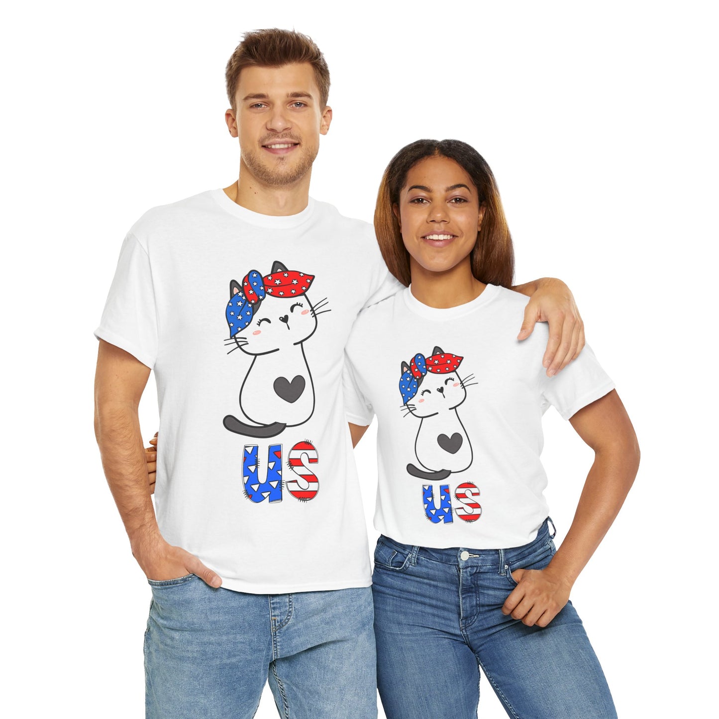 U.S. Cat I, Unisex Heavy Cotton Tee