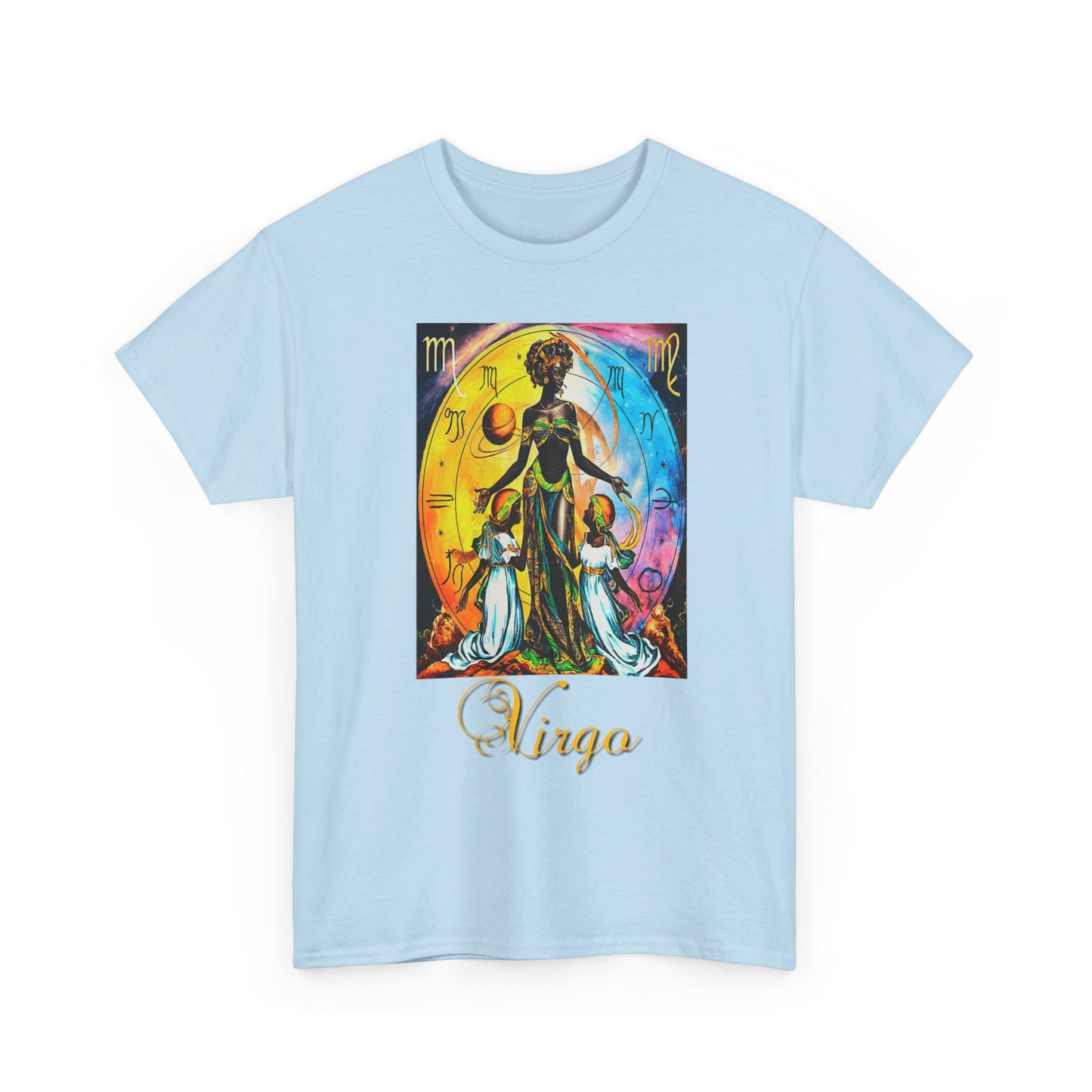 Virgo, Unisex Heavy Cotton Tee