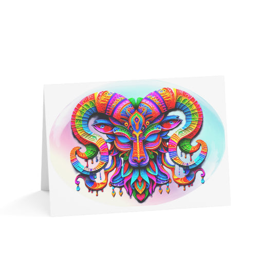 Aries Ram, Birthday Cards (1, 10, 30, and 50pcs)